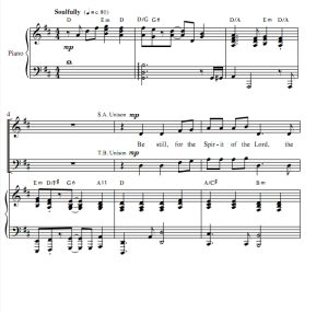 商品为合唱伴奏音频mp3 保持安静  霍尔斯坦版 合唱伴奏音频 有试听-云音圈