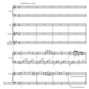 商品为伴奏总谱+分谱 像小鹿一样 拉尔森版 合唱伴奏总谱+分谱 有试听-云音圈