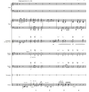 商品为伴奏总谱+分谱 像河流一样辉煌  雷尼版 合唱伴奏总谱+分谱 有试听-云音圈