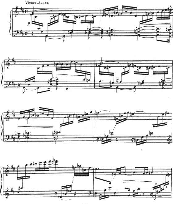 卡普斯汀 奏鸣曲 第一首 钢琴独奏