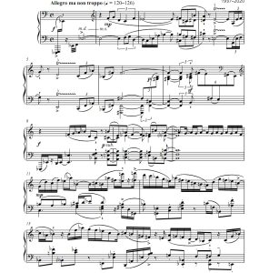 卡普斯汀 第五首奏鸣曲 朔特原版 钢琴独奏-云音圈