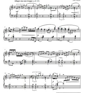 卡普斯汀 第六首奏鸣曲 朔特 原版 钢琴独奏-云音圈