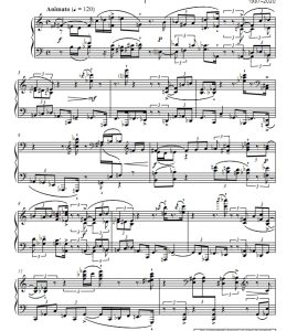 卡普斯汀 第四首奏鸣曲 朔特 原版 钢琴独奏-云音圈