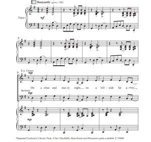 商品为SAB 三声部合唱线谱 卡里普索摇篮曲 雷尼版 混声合唱谱 有试听-云音圈