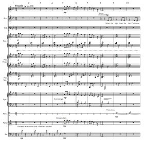 商品为合唱伴奏总谱+分谱 圣诞之光 雷尼版 合唱伴奏总谱+分谱 有试听-云音圈