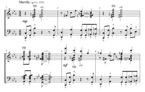 商品为手摇铃伴奏谱 圣诞节即将来临 雷尼版 二声部混声合唱手摇铃伴奏谱 有试听-云音圈