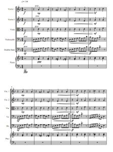 在山魔王的宫殿里 格里格 弦乐五重奏与钢琴 总谱+分谱 有试听-云音圈