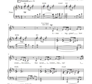 商品为合唱伴奏音频mp3 奇异恩典 雷尼版 合唱伴奏音频 有试听-云音圈