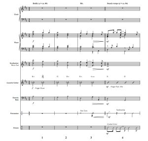 商品为伴奏总谱+分谱 我们跌倒了 拉尔森版 合唱伴奏总谱+分谱 有试听-云音圈