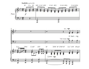 商品为合唱伴奏音频mp3 治愈之河  海斯版 合唱伴奏音频 有试听-云音圈