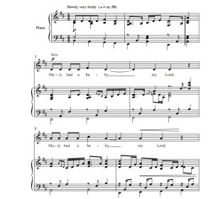 商品为合唱伴奏音频mp3 玛丽生了一个孩子 拉尔森版 合唱伴奏音频 有试听-云音圈