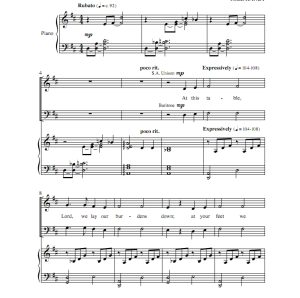 商品为SAB 三声部合唱线谱 生命之粮 雷尼版 混声合唱谱 有试听-云音圈