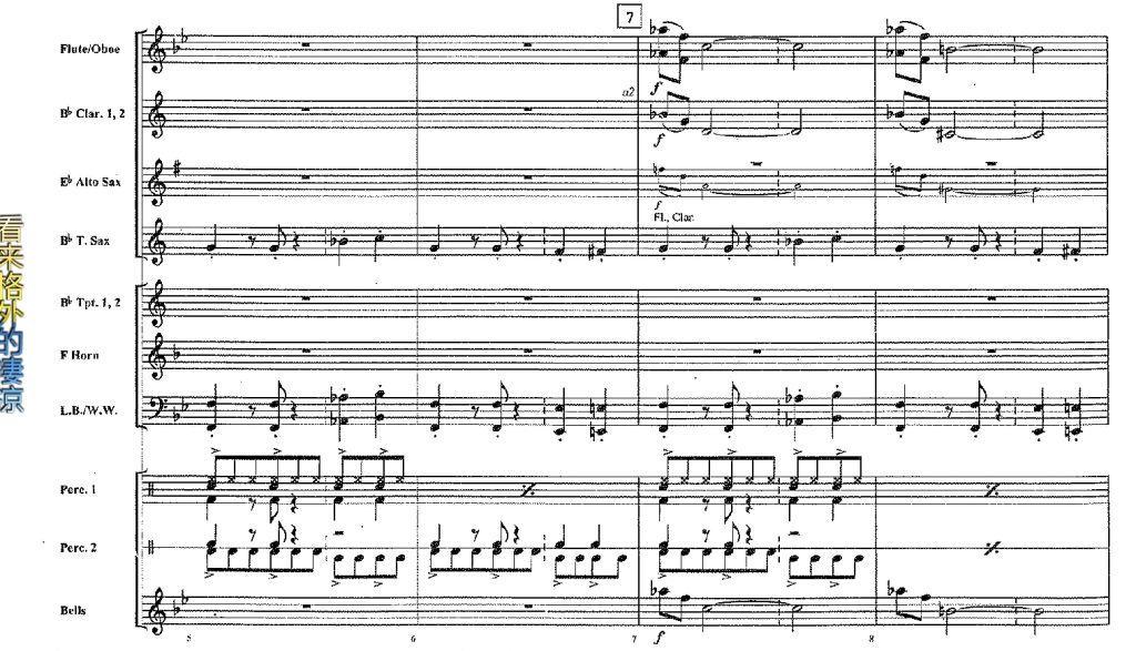 图片[3]-碟中谍主题曲 管乐重奏 总谱+分谱 有试听