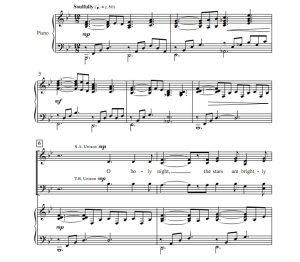 商品为合唱伴奏音频mp3 神圣的夜晚  雷尼版 合唱伴奏音频 有试听-云音圈