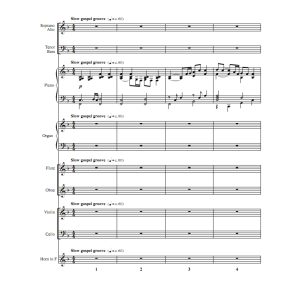 商品为伴奏总谱+分谱 迎宾桌 雷尼版 合唱伴奏总谱+分谱 有试听-云音圈