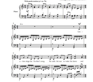 商品为合唱伴奏音频mp3 造物欢歌  拉尔森版 合唱伴奏音频 有试听-云音圈