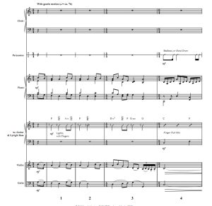 商品为乐队合唱伴奏总谱+分谱 造物欢歌 拉尔森版 乐队合唱伴奏总谱+分谱 有试听-云音圈