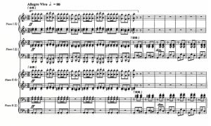 阿拉贡舞曲 卡门双钢琴八手联弹 有试听-云音圈