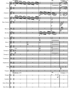 阿里郎 交响管乐 总谱+分谱 有试听-云音圈