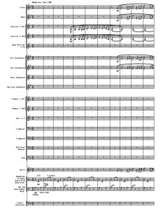 阿里郎ANCIENT ECHOES 2级 交响管乐 总谱+分谱 有试听-云音圈