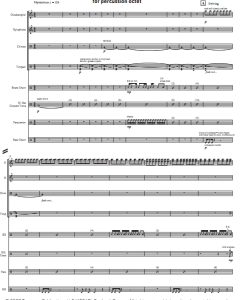 风暴破袭 打击乐总谱 有试听-云音圈