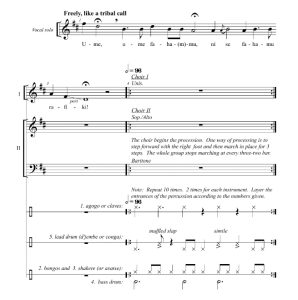 商品为合唱伴奏音频mp3 African Processional 蒙托亚版 合唱伴奏音频 有试听-云音圈