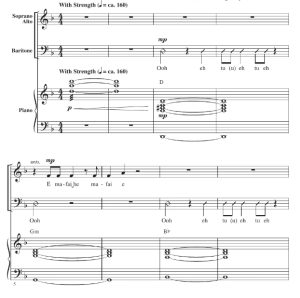 商品为SAB 三声部合唱线谱 Beyond (End Credit Version) 赫夫版 混声合唱谱 有试听-云音圈