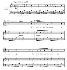 商品为SSA 三声部合唱线谱 Beyond 考特尼版 童声女声合唱谱 有试听-云音圈