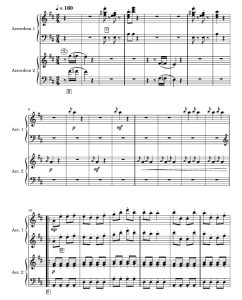 CAN CAN 双手风琴 总谱+分谱-云音圈