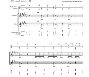 商品为SA 二声部合唱线谱 Canto De Pilon 格拉塞斯版 阿卡贝拉  童声女声无伴奏合唱谱 有试听-云音圈