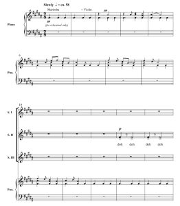 商品为SSSATTBB 八声部合唱线谱 Gently Rest（Deer Lullaby）约翰逊版 阿卡贝拉  混声无伴奏合唱谱 有试听-云音圈