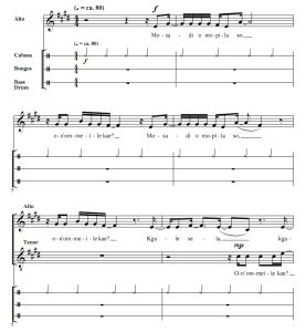 商品为合唱伴奏音频mp3 Mosadi O Mopila So 恩坎瓦版 合唱伴奏音频 有试听-云音圈