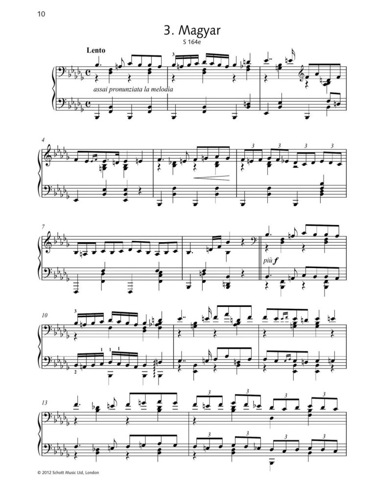图片[5]-李斯特纪念册和短小钢琴作品《Albumblätter und kleine Klavierstücke》朔特原版钢琴谱