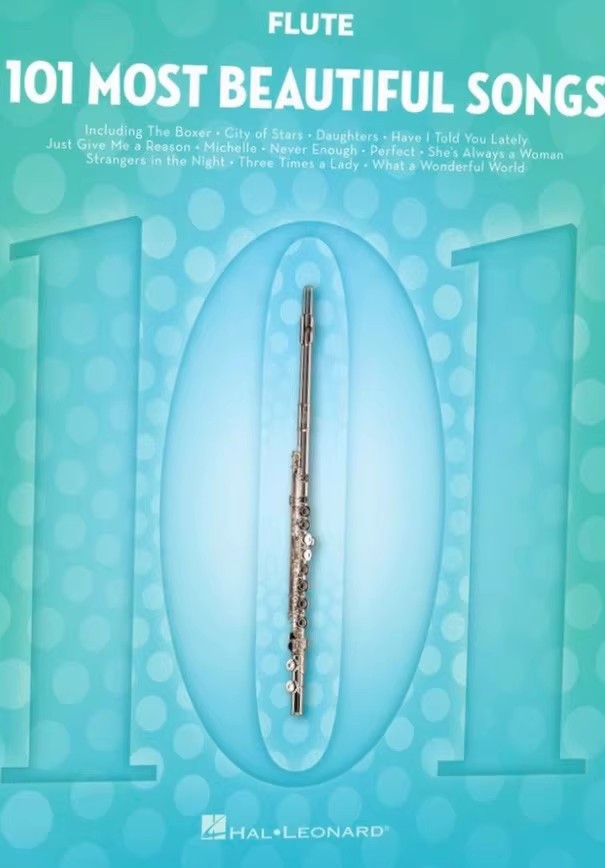 101首优美的长笛曲集 101 Most Beautiful Songs Flute 带伴奏音频