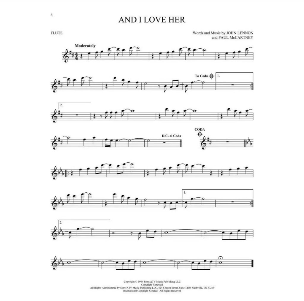 图片[5]-101首优美的长笛曲集 101 Most Beautiful Songs Flute 带伴奏音频