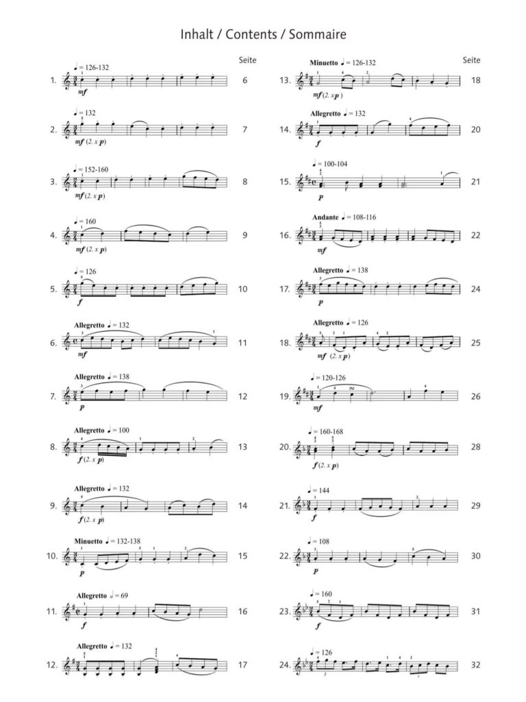 图片[3]-24首短小简易钢琴曲 24 Short and Easy Pieces Opus 1 朔特原版