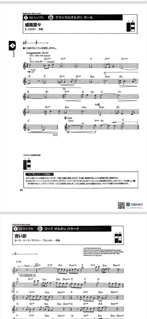 图片[3]-雅马哈双排键 即兴 BEST旋律系列 ELB-02专用 教材