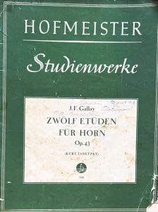 《圆号兹沃尔夫练习曲》 含12首圆号练习曲 可日常练习也可用于考试演出-云音圈