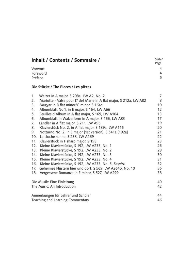图片[3]-李斯特纪念册和短小钢琴作品《Albumblätter und kleine Klavierstücke》朔特原版钢琴谱