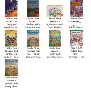 牛津小提琴 fiddle time 共8册  轻松入门 适合各级别学习者-云音圈