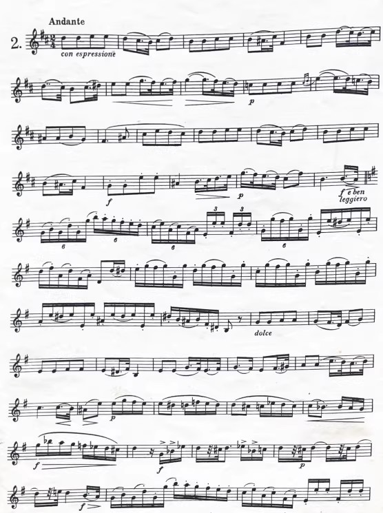图片[3]-《圆号兹沃尔夫练习曲》 含12首圆号练习曲 可日常练习也可用于考试演出