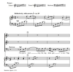 商品为合唱伴奏音频mp3 Poor Wayfaring Stranger 约翰逊版 合唱伴奏音频 有试听-云音圈