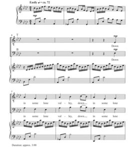 商品为TB 二声部合唱线谱 Pretty Saro 瓦格纳版 男声合唱谱 有试听-云音圈