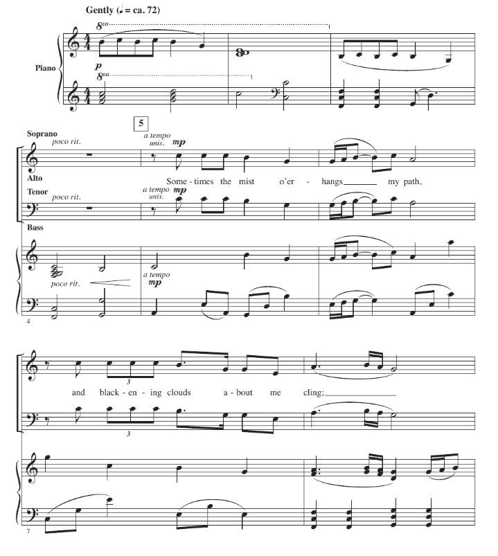 商品为合唱伴奏音频mp3 The Gift to Sing 鲍威尔版 合唱伴奏音频 有试听