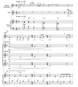 商品为SSA 三声部合唱线谱 The Parting Glass 施耐德版 阿卡贝拉 童声女声无伴奏合唱谱 有试听-云音圈