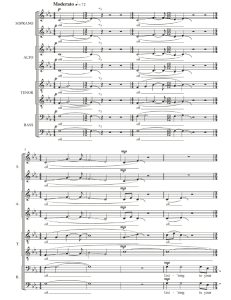 商品为SATB 四声部合唱线谱 You Rise，I Fall 惠特克版 混声合唱谱 有试听-云音圈