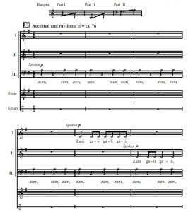 商品为SAB 三声部合唱线谱 Zum Gali Gali 吉尔平 混声合唱谱 有试听-云音圈