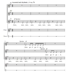 商品为SSA 三声部合唱线谱 Zum Gali Gali 吉尔平版 童声女声合唱谱 有试听-云音圈