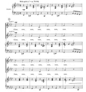 商品为SA 二声部合唱线谱 Zum Gali Gali 施瓦茨版 童声女声合唱谱 有试听-云音圈