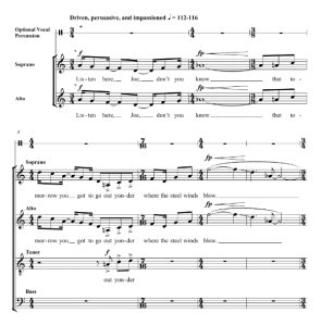 商品为SATB 四声部合唱线谱 listen here 麦克库恩版 阿卡贝拉 混声无伴奏合唱谱 有试听-云音圈